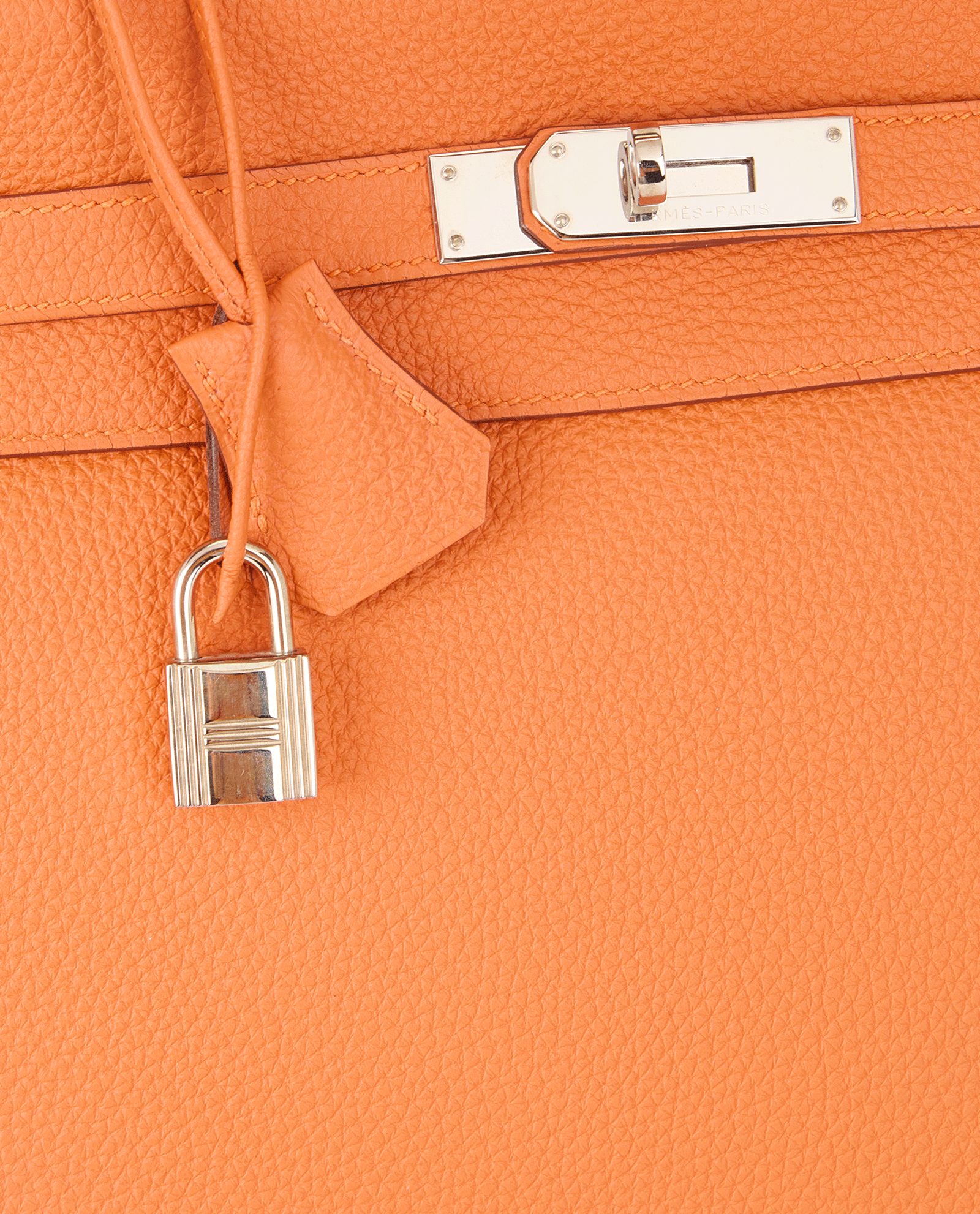 Kelly 35 In Orange Togo Leather, &pound;8,300, Handbags, Orange, Leather, Other view